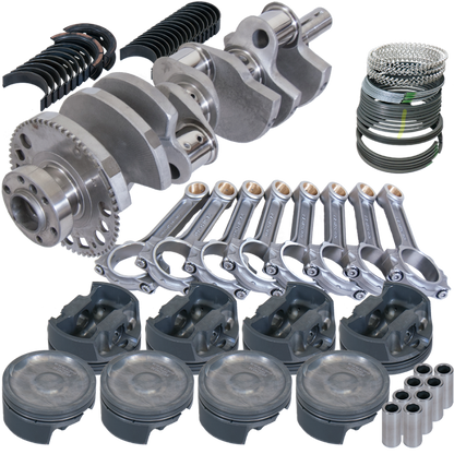 Eagle Chevy LS2 4.000in Crank 58 Tth Reluctor 6.125in I-Beam Rods 4.005in Pistons Rotating Assembly
