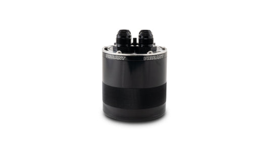 Vibrant Performance Catch Can Assembly, Small (0.75L), 4-Port model, Motorsport Crankcase Ventilation, for Performance Automotive Builds - Part 12765