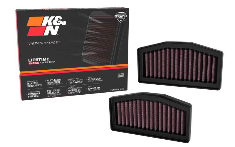 K&N 2024 BMW R1300GS Replacement Air Filter (Set of 2) K&N Engineering