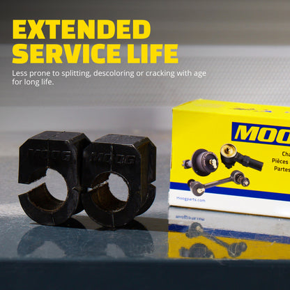 MOOG 11-18 Ram 1500 Front To Frame Sway Bar Bushing Moog
