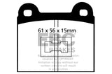 EBC Ultimax2 Front Brake Pads - UD096