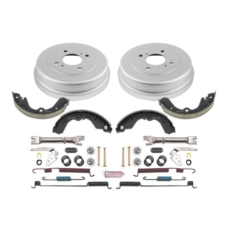 Power Stop 93-98 Nissan Altima Rear Autospecialty Drum Kit PowerStop