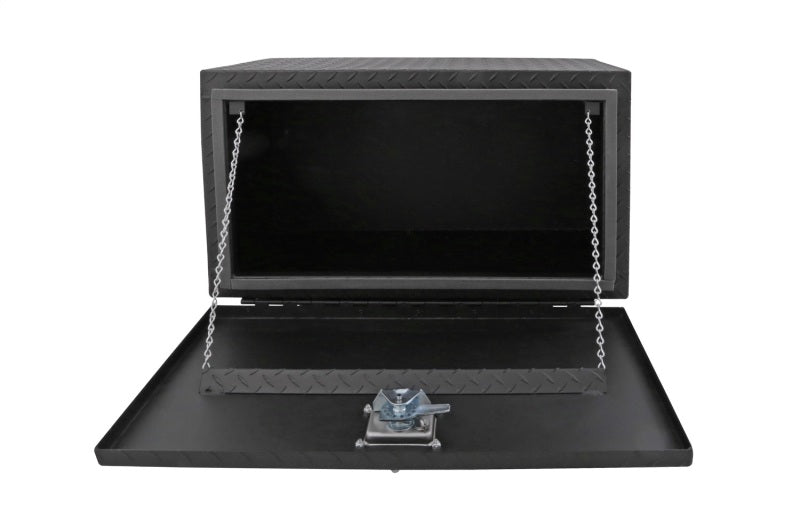 Deezee Universal Tool Box - Specialty Underbed Black BT Alum 30X20X18 (Txt Blk)