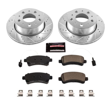 Power Stop 15-19 Ram ProMaster 1500 Rear Z23 Evolution Sport Brake Kit PowerStop