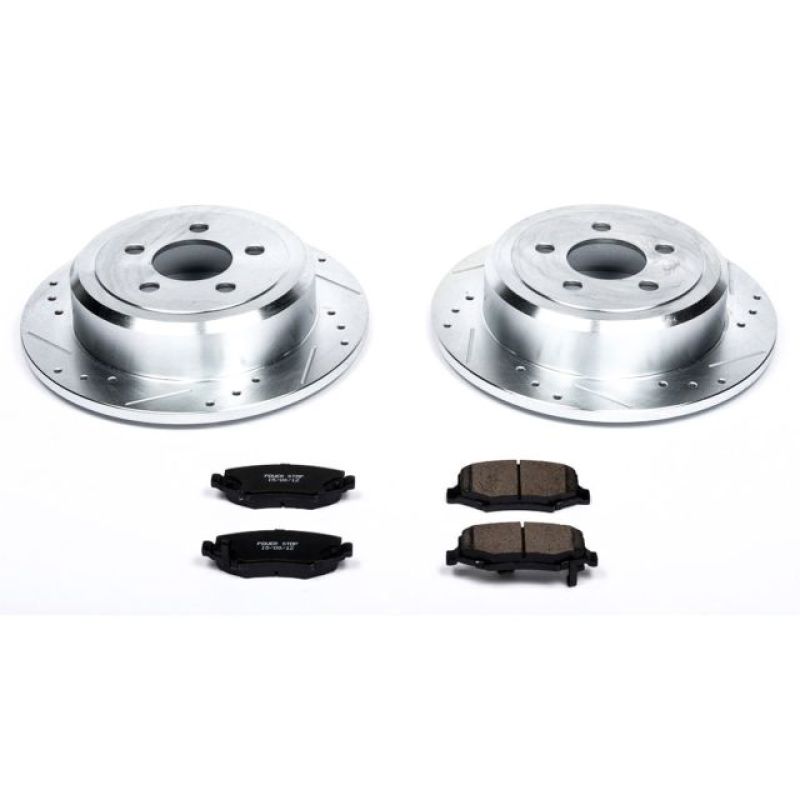 Power Stop 07-11 Dodge Nitro Rear Z23 Evolution Sport Brake Kit PowerStop