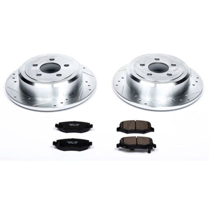 Power Stop 07-11 Dodge Nitro Rear Z23 Evolution Sport Brake Kit PowerStop