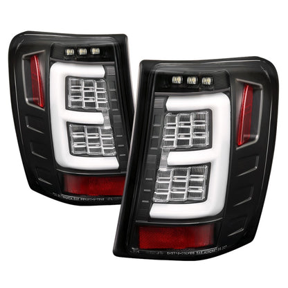 Spyder 99-04 Jeep Grand Cherokee - Light Bar Led Tail Lights - Black - ALT-YD-JGC99V3-BK SPYDER