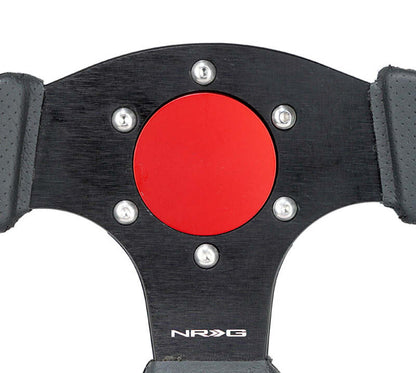 NRG Horn Delete Plate Flush 70x6in / 74x6 PCD pattern - Red - STR-150RD