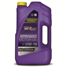 Load image into Gallery viewer, Royal Purple High Performance Ultra-Low Viscosity 0W-16 Motor Oil - 5 Quart