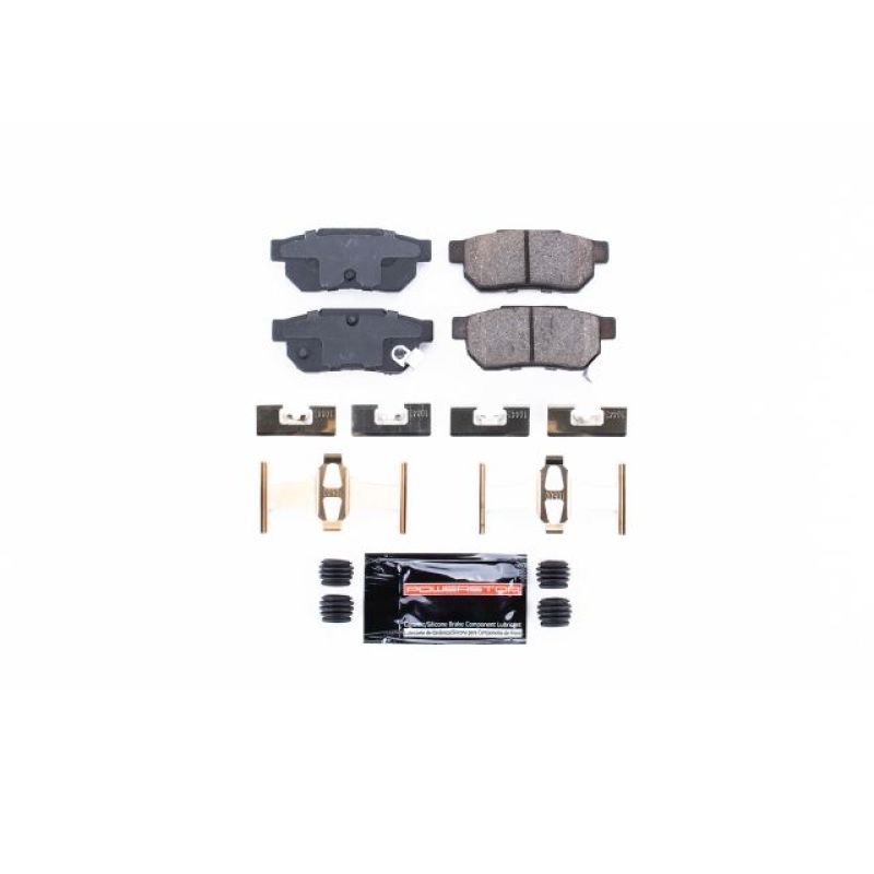 Power Stop 86-01 Acura Integra Rear Z23 Evolution Sport Brake Pads w/Hardware PowerStop