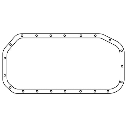 Cometic Gasket BMW M10B18/M10B20/S14B20 .062in Fiber Oil Pan Gasket - Upper Cometic Gasket