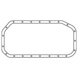 Cometic Gasket BMW M10B18/M10B20/S14B20 .062in Fiber Oil Pan Gasket - Upper