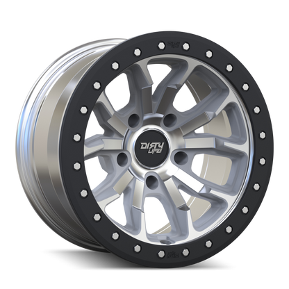 Dirty Life 9303 DT-1 17x9 / 5x127 BP / -12mm Offset / 78.1mm Hub Machined Wheel