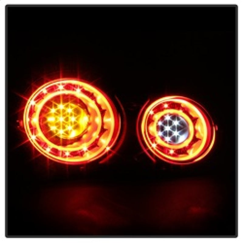 Spyder 09-15 Nissan GTR LED Tail Lights Black ALT-YD-NGTR09-LED-BK SPYDER