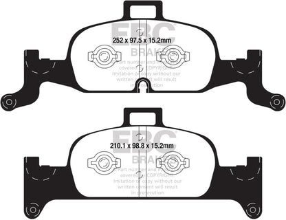 EBC Ultimax2 Front Brake Pads - UD1897 EBC