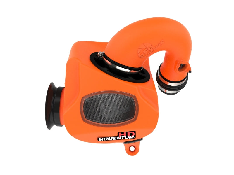 aFe Momentum HD Orange Edition Cold Air Intake System w/ Pro DRY S Filter Toyota Hilux 15-25 L4-2.8L (td) - 50-70063DN