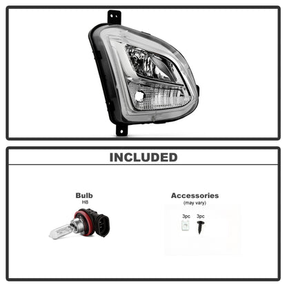 Spyder OEM Style Fog Light 18-20 Chevy Equinox - Right - Passenger Side (FL-CEQ18-R) SPYDER