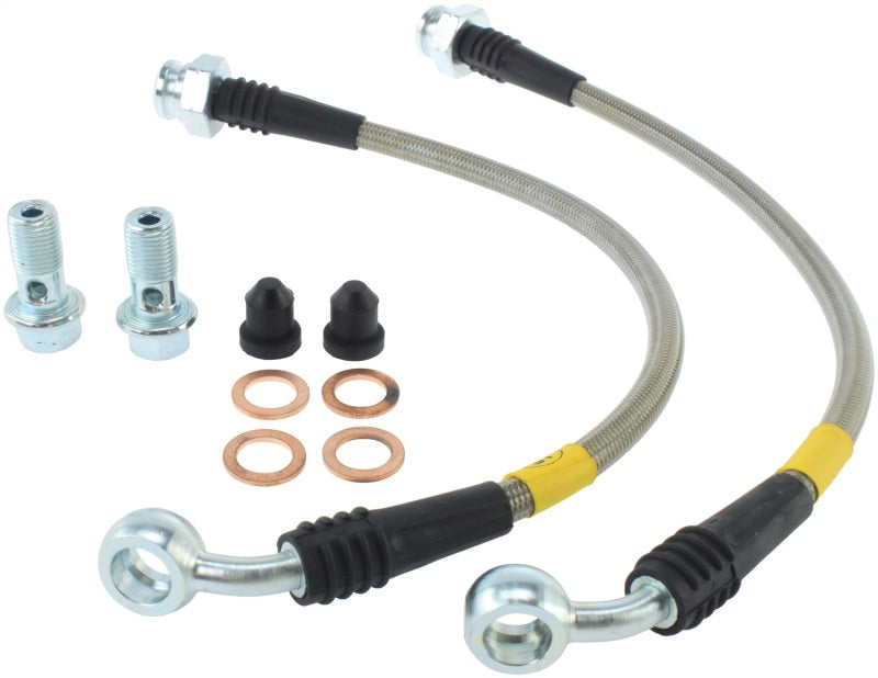 StopTech 05-13 Nissan Murano Stainless Steel Rear Brake Lines Stoptech
