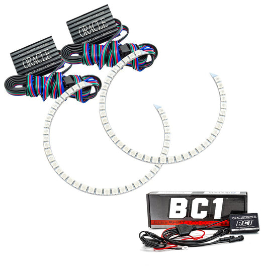 Oracle Honda Civic Sedan 06-11 Halo Kit - ColorSHIFT w/ BC1 Controller ORACLE Lighting
