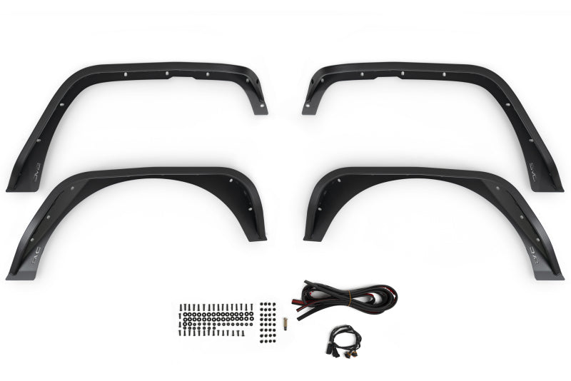 DV8 Offroad 07-18 Jeep Wrangler JK Slim Fender Flares FDJK-07