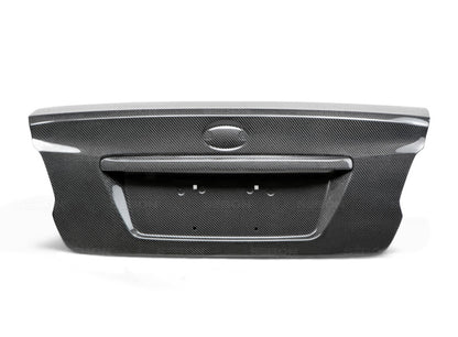 Seibon OEM-style carbon fiber trunk lid for 2015-2021 Subaru WRX/STi - TL15SBIMP