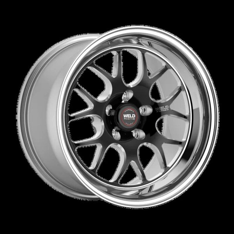 Weld S77 20x11.0 / 6x135mm BP / 8in BS Black Wheel (Low Pad) - Non-Beadlock