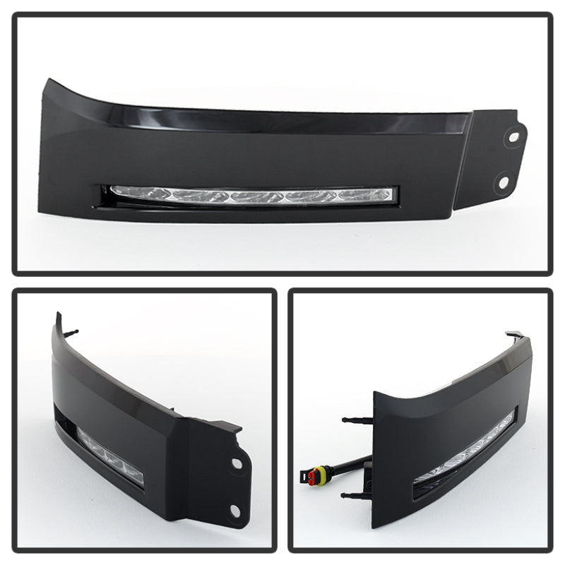 Spyder Toyota Tundra 07-13 Daytime LED Running Lights (XSP-X Model Look)wo/swtch Blk FL-DRL-TTU07-BK SPYDER