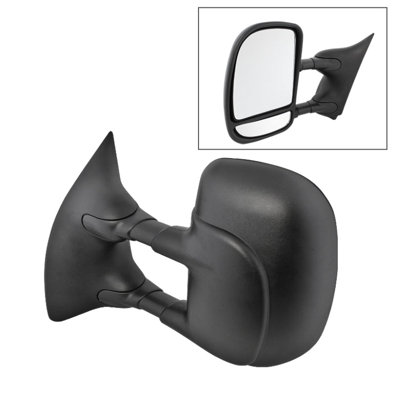 Xtune Ford Superduty 02-07 Manual Extendable Power Adjust Mirror Left MIR-FDSD99S-PW-L SPYDER
