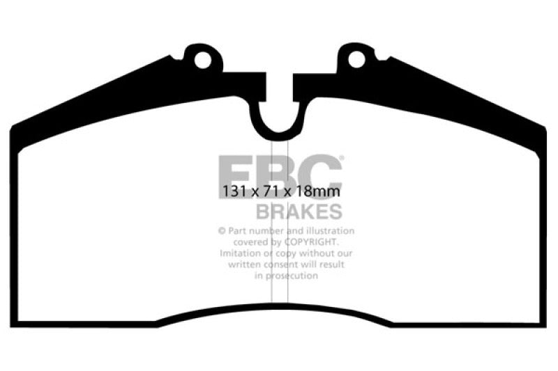 EBC BlueStuff Rear Brake Pads - DP5767NDX