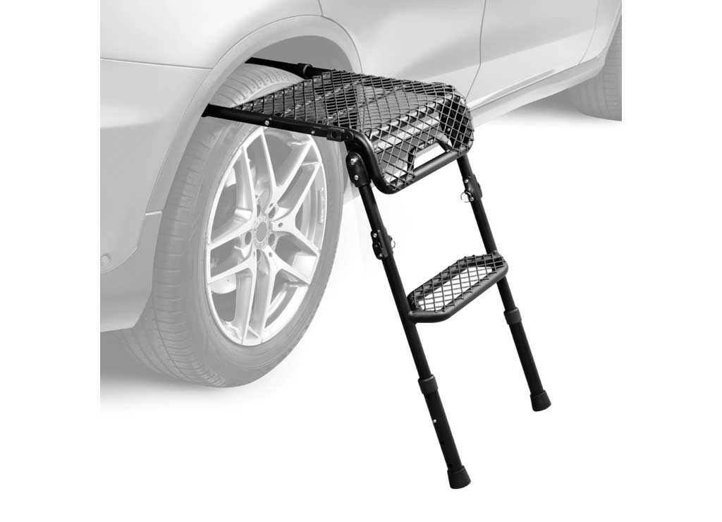 3D MAXpider 3D Modular Tire Step - Black (Fits up to 30in Tires)