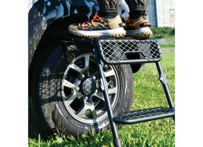 3D MAXpider 3D Modular Tire Step - Black (Fits up to 30in Tires)