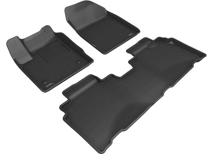 3D MAXpider 24-25 Honda Prologue Kagu 1st & 2nd Row Floormat - Black
