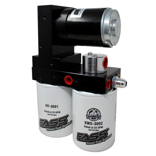 FASS 98.5-04.5 Dodge Cummins 2500/3500 290gph No Drop Titanium Fuel System