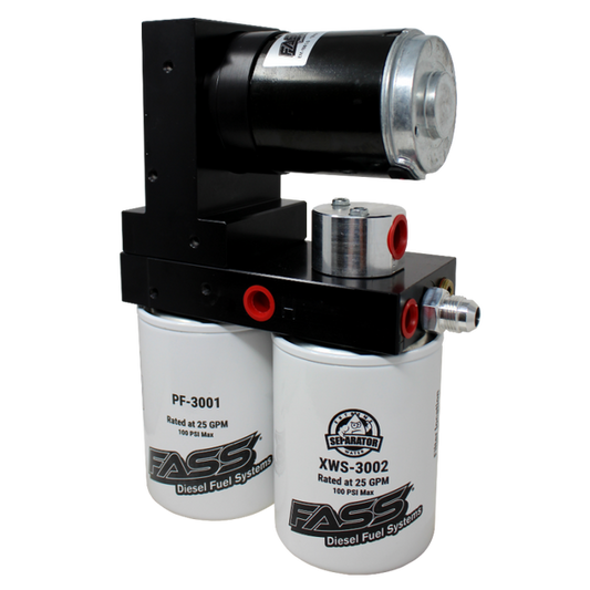 FASS 98.5-04.5 Dodge Cummins 2500/3500 100gph No Drop Titanium Fuel System