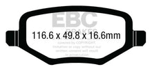 Load image into Gallery viewer, EBC GreenStuff Rear Brake Pads - DP63020