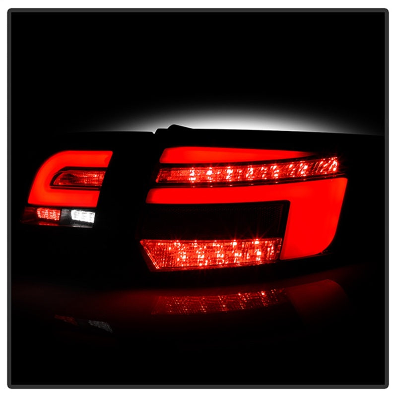 Spyder 09-13 Audi A3 Full LED Tail Lights - Black (ALT-YD-AA309-LED-BK) SPYDER