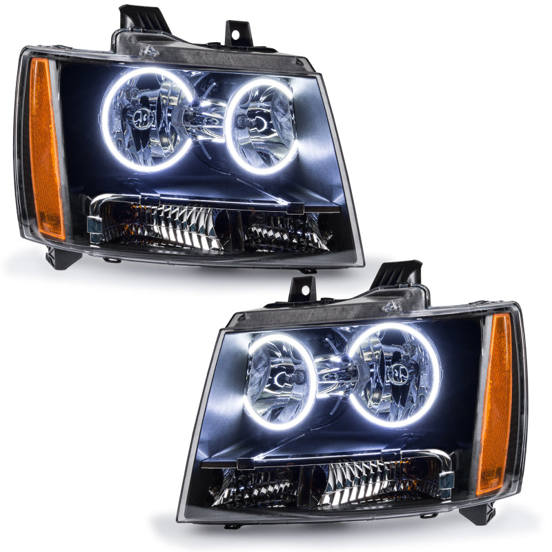 Oracle 07-13 Chevrolet Avalanche Pre-Assembed SMD Headlights - White SEE WARRANTY