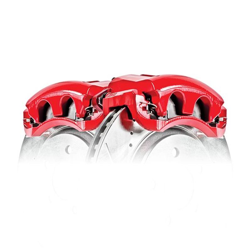 Power Stop 12-14 Hyundai Genesis Front Red Caliper Pair w/o Brkt PowerStop
