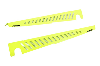 Perrin 22-23 Subaru WRX Fender Shroud Set - Neon Yellow Perrin Performance