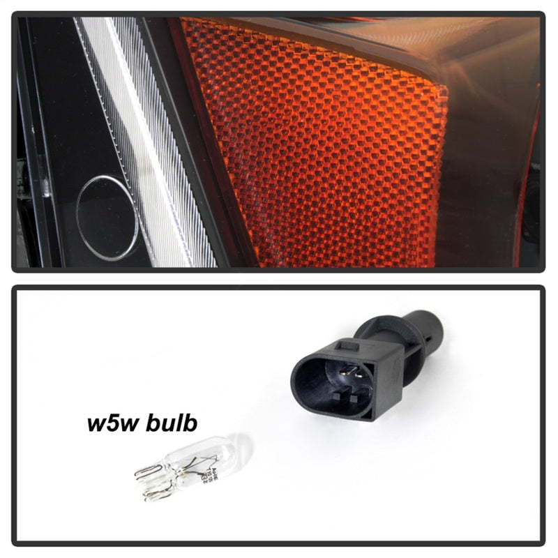 xTune 11-17 Dodge Grand Caravan OEM Style Headlights - Black (HD-JH-CHRTC08-AM-BK) SPYDER