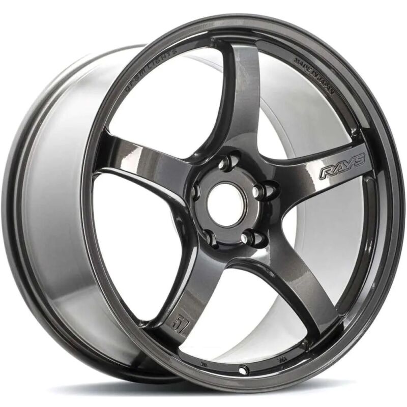 Gram Lights 57CR 18x9.5 +38 5x114.3 HS Gunmetallic Wheel (Min Order Qty 20) Gram Lights