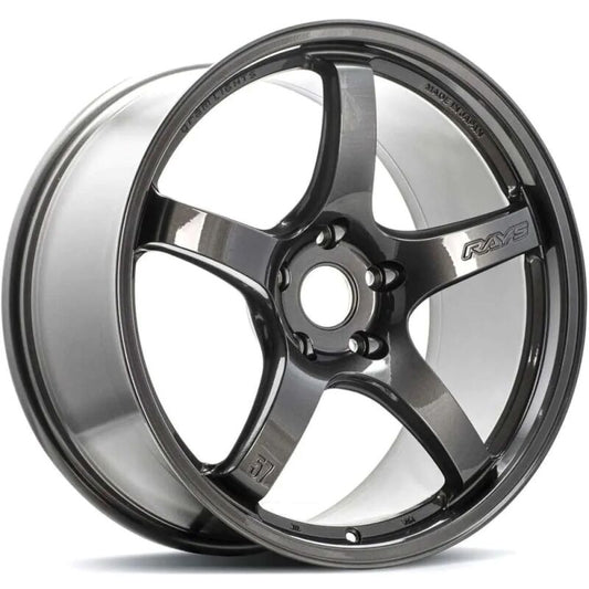 Gram Lights 57CR 18x9.5 +38 5x114.3 HS Gunmetallic Wheel (Min Order Qty 20) Gram Lights