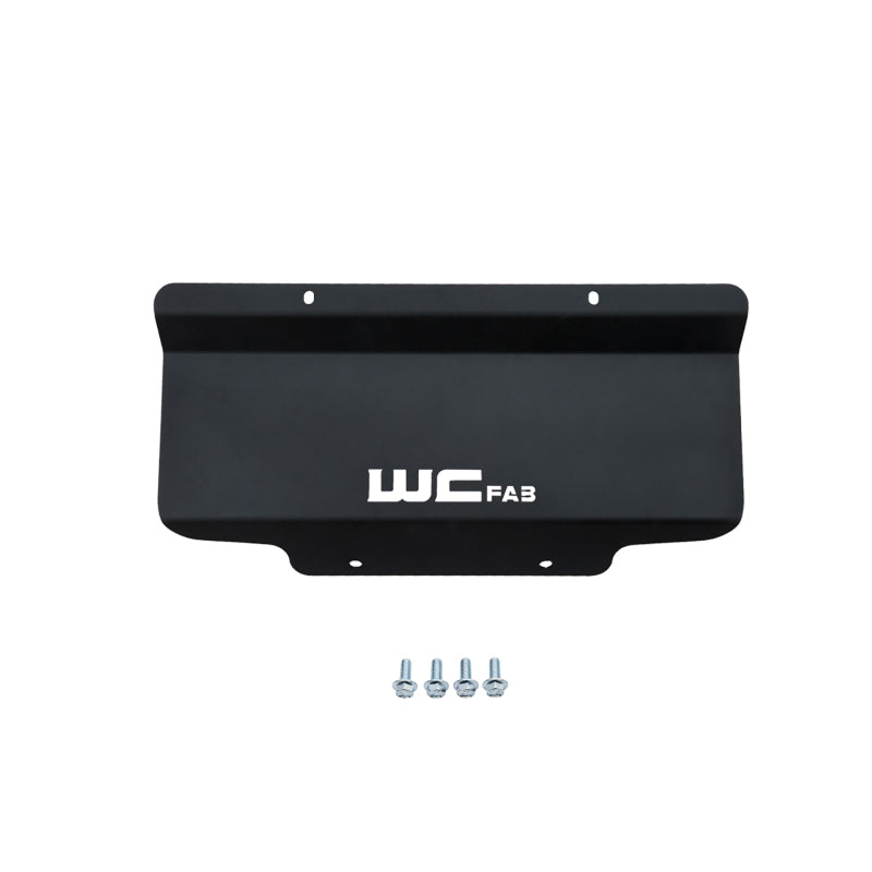 Wehrli 11-19 GM Duramax 6.6L Lower Splash Shield Kit - Gloss Black