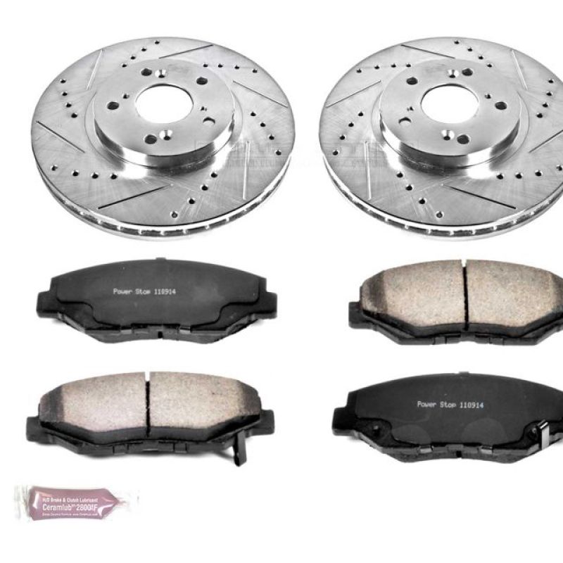 Power Stop 03-08 Honda Pilot Front Z36 Truck & Tow Brake Kit PowerStop
