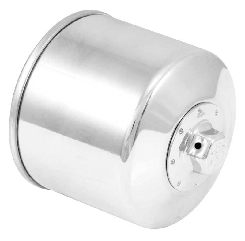 K&N Oil Filter Powersports Canister Chrome K&N Engineering