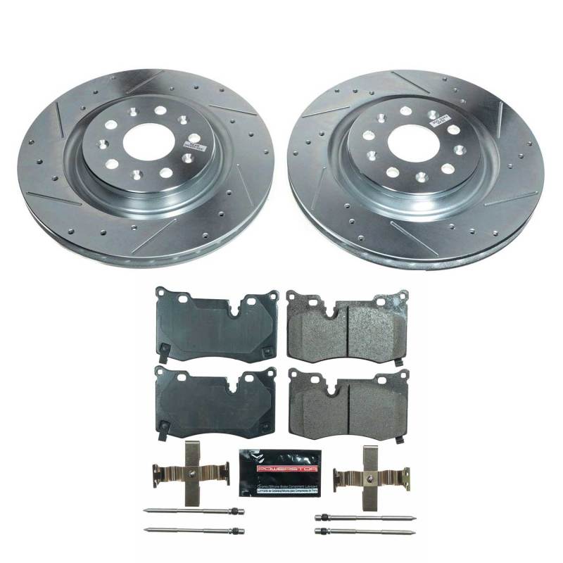 Power Stop 20-21 Chevrolet Corvette Rear Z23 Evolution Brake Kit PowerStop