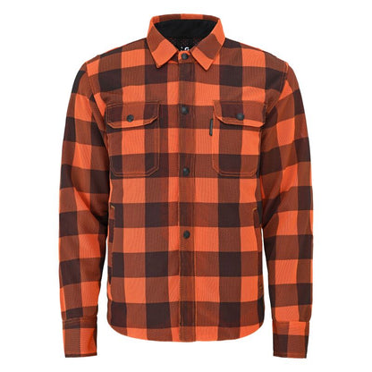 Speed and Strength Black Nine Mesh Moto Shirt Orange/Black - 2XL