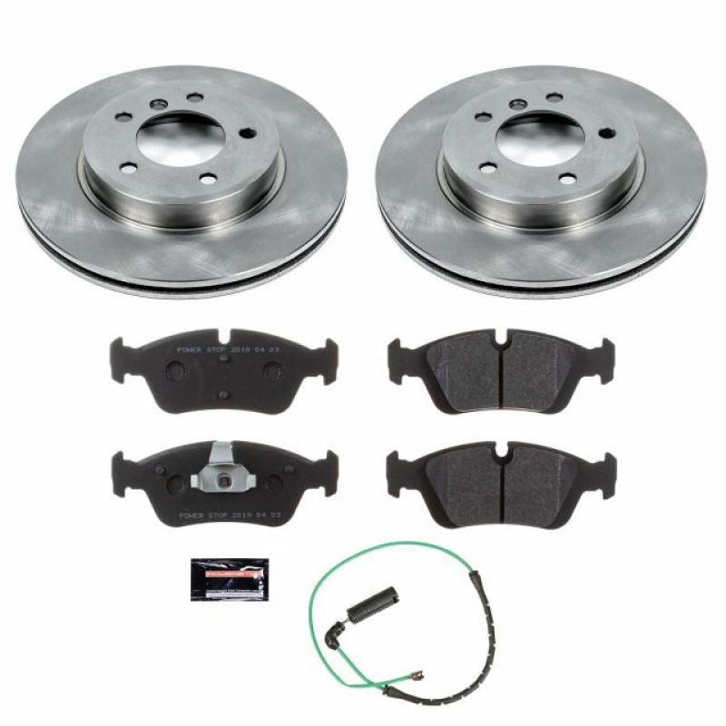 Power Stop 01-05 BMW 325xi Front Track Day SPEC Brake Kit PowerStop