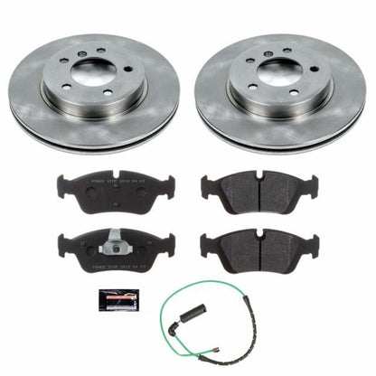 Power Stop 01-05 BMW 325xi Front Track Day SPEC Brake Kit PowerStop