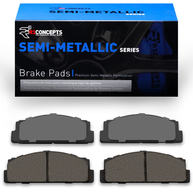R1 Front Semi-Metallic Brake Pads 1966-1973 Fiat 124/850 - 2311-0054-00